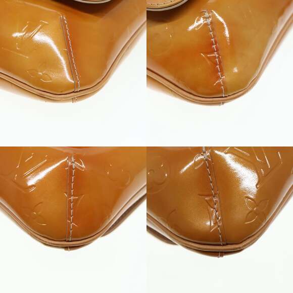 LOUIS VUITTON Monogram Vernis Thompson Street Bag Beige M91301 - Picture 10 of 12